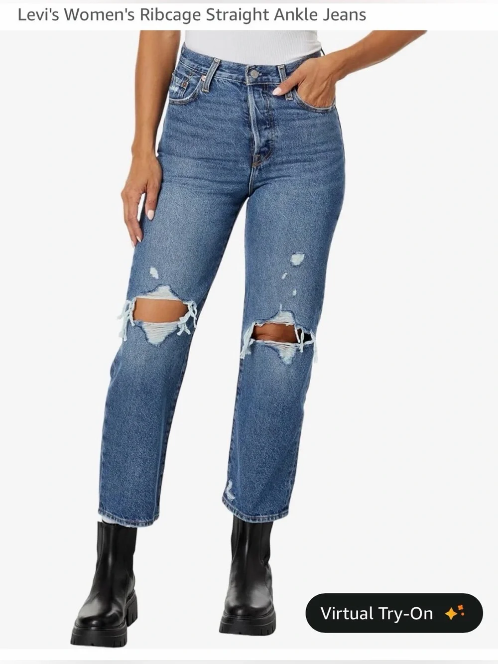 Levi's Women's Ribcage Straight Ankle Jeans